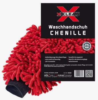 X-Clean Waschhandschuh Microfaser - Chenille